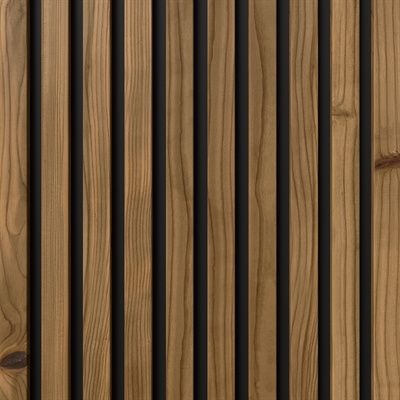 Fassadenpaneele – ThermoWood Fichte PRO Paneele mit Steinwollkern 240 cm 