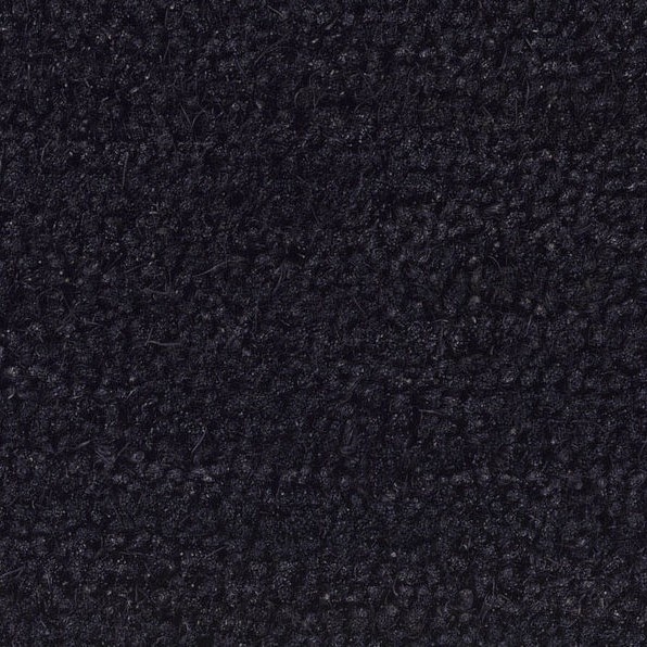 Schwarze Kokosmatte nach Maß