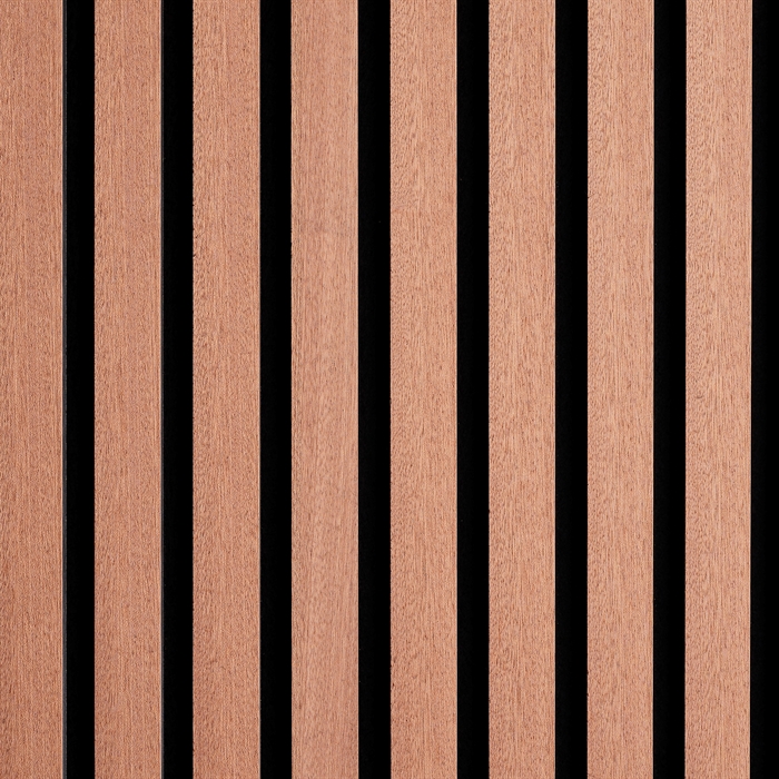 Akustikpaneel - Unbehandeltes Mahagonifurnier 60 x 240 cm