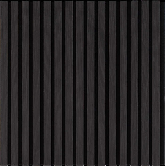 Akustikpaneel - Schwarze Eiche 60 x 240 cm unbehandelt 