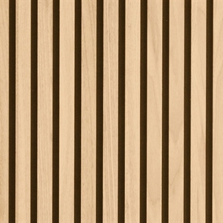 Akustikpaneel - Unbehandeltes Eichenfurnier 60 x 240 cm