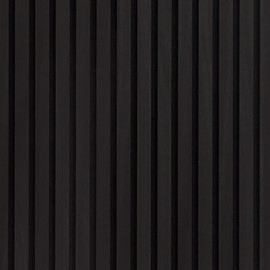 Akustikpaneel - Geräuchertes Eichenfurnier, schwarz geölt 60 x 240 cm