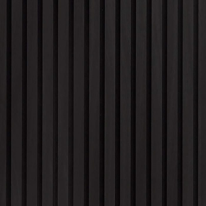 Akustikpaneel - Geräuchertes Eichenfurnier, schwarz geölt 60 x 240 cm