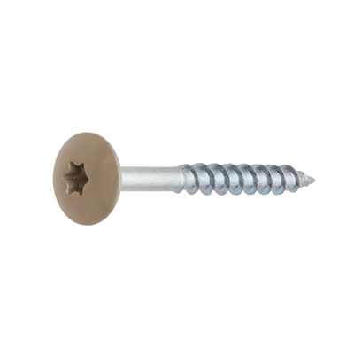 Beige Schrauben TX 20 4,0 x 30 mm - 50 Stück