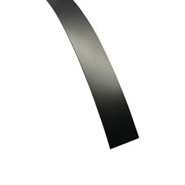 Schwarzes Kantenband aus Laminat 22 mm ohne Kleber