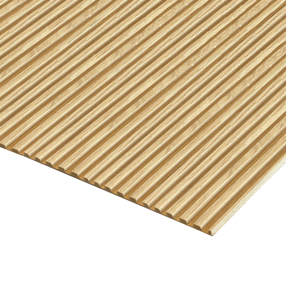 Designplatte Eiche 6 mm (rekonstruiert) Rillenprofil