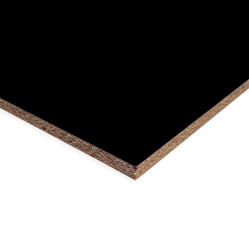 Schwarze Melamin Spanplate